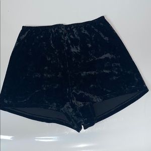 Victoria Secret velvet underwear shorts